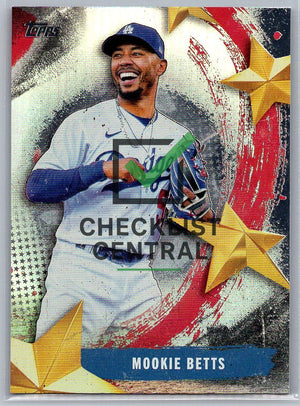 2025 Topps Stars of MLB Mookie Betts #SMLB-17