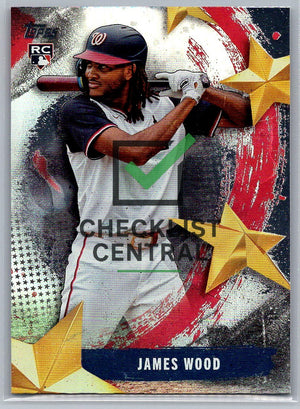 2025 Topps Stars of MLB James Wood #SMLB-18