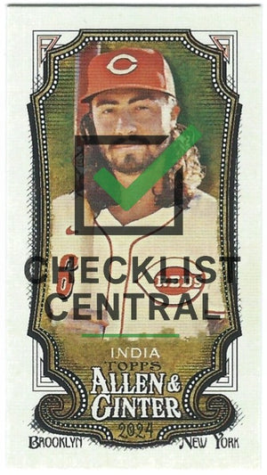 2024 Topps Allen & Ginter Mini Jonathan India #333 SP