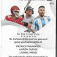 2025 Leaf ITG Memorable Trios Mahomes Judge Messi Triple Relic 1/4
