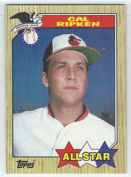 1987 Topps #609 Cal Ripken Jr.