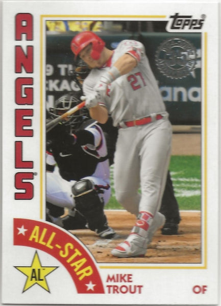 2019 Topps '84 Topps All-Stars Mike Trout #84AS-MT